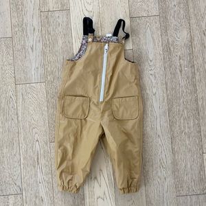 ZARA baby Rain Pants with floral interior print